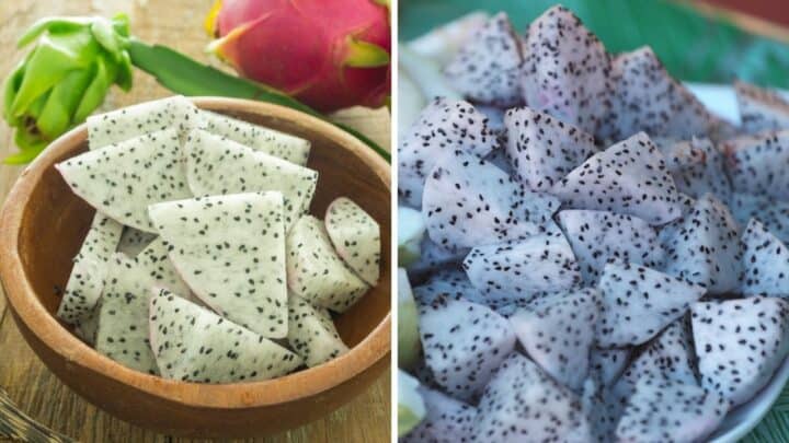 Does the Dragon Fruit (Pitaya) Really Exists in Green and Blue Flesh?