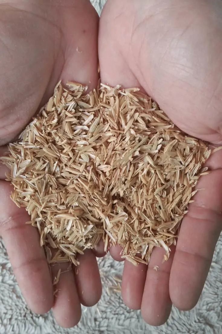 You can use rice hulls as a substrate in hydroponics