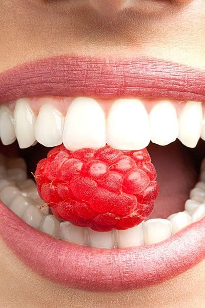 The raspberry hair is perfectly safe to eat and does not affect its flavor