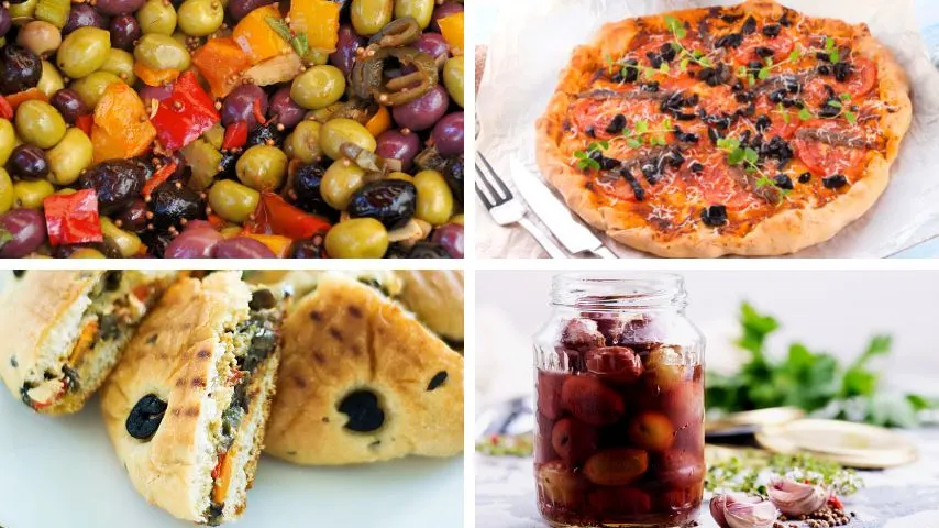 You can eat olives by adding them to salads, pizzas, sandwiches, or straight from the jar paired with cheese, dried fruits, and other snacks